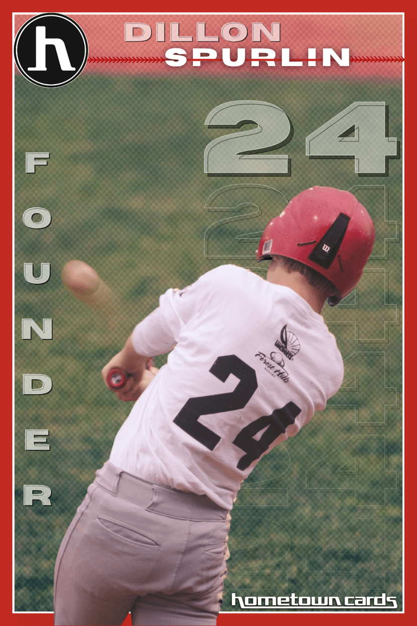 hometown cards founder card front